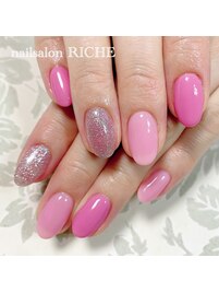 ピンクネイル！