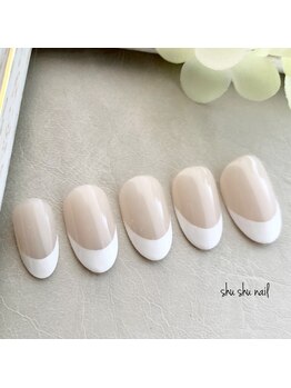 シュシュネイル 高輪店(Shu Shu nail)/美爪フレンチネイル☆¥8,910
