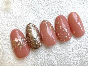 レアレアネイル(Lealeanail)/【パラジェル】オータムネイル