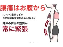 千葉駅前腰痛整体院/腰痛はお腹（体幹）から