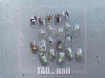 タオドットネイル(TAO...nail)の写真/季節やトレンドに合わせたデザインをご用意♪【定額TAO.Clear¥3800/TAO..Simple¥4800/TAO...Design¥6800】