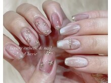 シェリエ(Cherie)/ぷるマグ/フラワーネイル