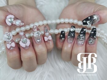 ネイルサロンレイアス(RAYAS)/ゴテゴテネイル