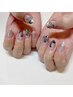 【ハンド】西、山内担当　サンプルネイル　¥5500【定額ネイル】