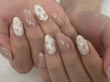 ディーネイル 池袋(D-nail)/【山崎】レオパードネイル