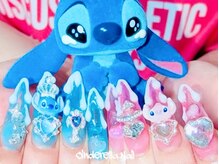 シンデレラネイル(CINDERELLA NAIL)/【チップ長さだしネイル】