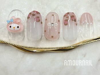アムールネイル 新宿西口店(Amour Nail)/キティ・マイメロ Collection