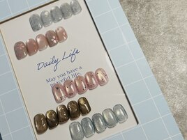 季節限定デザイン　春ネイル