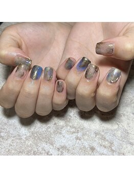 アリュール アンド エテルノ 小山店(Allure & ETERNO)/ブルー×おまかせ