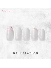 ネイルステーション アトレ浦和店(NAIL STATION)/フラワーネイル／パラジェル