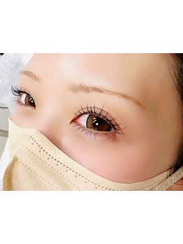 目の形にあったエクステ提案が得意