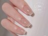 【Hand】マグネットワンカラーと先端ラインで上品なきらめき 6600円