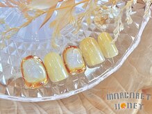 マーガレットハニー 本八幡/ぷっくりべっこうネイル