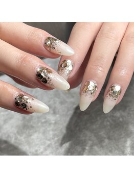 ネイルズ ヒマワリ(Nails Himawari)/【前田担当】持ち込みデザイン