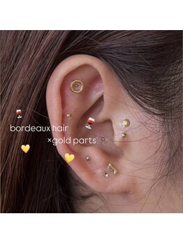 フィールラッシュ バイ グリーン(FEELLASH by green)/#耳ツボジュエリー