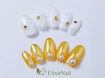 エリクサーネイル 渋谷(Elixir Nail)/定額bカジュアル/クーポン使用