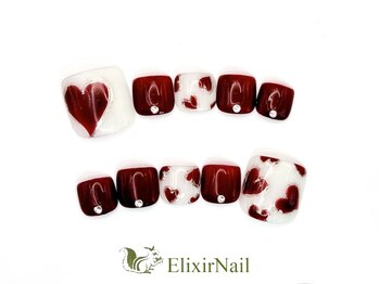 エリクサーネイル 長堀橋(Elixir Nail)/フット　やり放題／クーポン使用