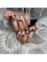 ポミーネイル 池袋店(pomynail)/リボンネイル