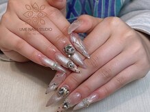 ウメネイルスタジオ(UME NAIL STUDIO)/長さだしやり放題×つけ放題