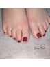 【Foot】ワンカラーネイル