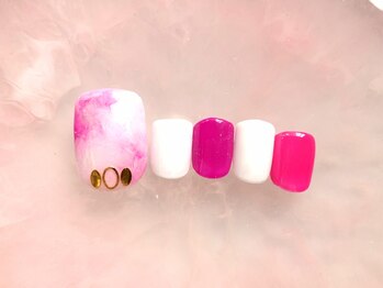 ネイルサロン フローリア(nail salon Florir)/たいだい×ピンクネイル