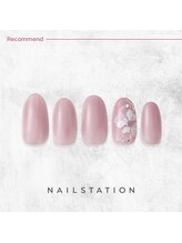 ネイルステーション アトレ浦和店(NAIL STATION)/フラワーネイル／パラジェル