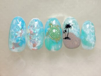 サマーネイル8300円コース