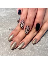 リッシュ ドゥ(RICHE deux)/キラキラレオパード