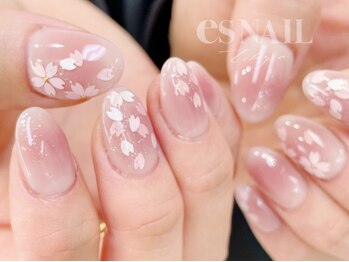 エスネイル 新宿西口店(es NAIL)の写真/芸能人も通うブランドes NAIL☆オフ/長持ちコート込定額やり放題!!韓国ネイル/ワンホンネイル/痛ネイルもOK
