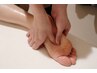 【軽やかな足に】フット集中ケア40分フットバス付¥6000