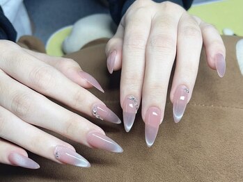 マグネットと繊細ストーンアート