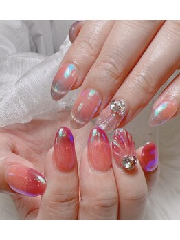 アミネイル 中野(Ami Nail)/ワンホンガーリーネイル