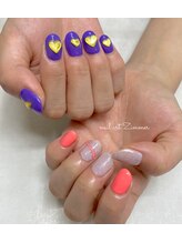 ネイルアート ジマー/60minartのちぐはぐ