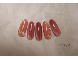 ピンク×マグ［恵比寿ネイル］