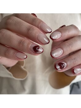 リノ 大阪本町店(lino)/ハートネイル