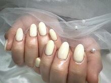 ファン ネイルサロン スクール(Fun)/冬に人気なホワイトワンカラー