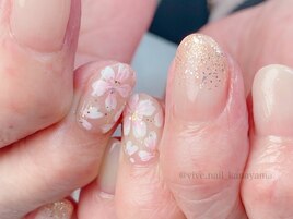 桜ネイル☆