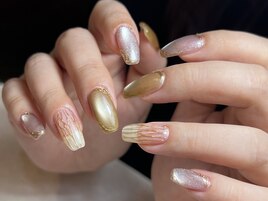 マグネットニュアンスネイル