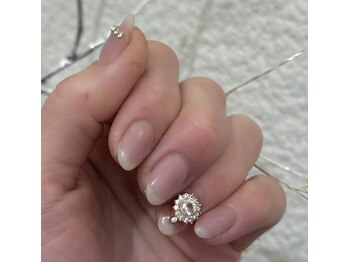 ポドネイル(PODO NAIL)/春色チークネイル