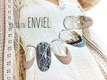 ネイルサロンアンヴェール(ENVIEL)/こだわりアートネイル