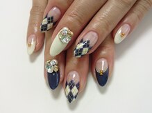 アンティクイーン(Antiqueen)/◇アーガイルネイル◇