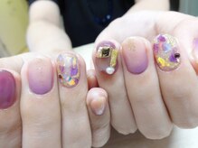 アミュリー ネイル アトリエ(Amury nail atelier)/シアー ニュアンス シェル