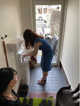 プラーナ こうさか(Prana)/ご来店時の手洗いお願い致します