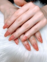 アムルーズ(Amoureuse)/オレンジネイル♪