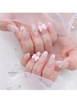 ノルネイル(nol nail)/王道キレイお姉さんネイル♪
