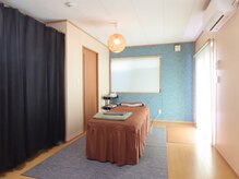 ゆるの雰囲気（施術室は完全個室ですリラックス空間で施術が受けられます）