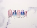 夜桜グラデーション全員￥8500
