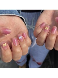 チークネイル♪ミニリボン♪