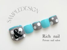 リッチネイル(Rich nail)/【フット】アート10本