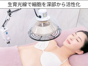 メディカルサロン エム エム エム 大阪梅田グランドサロン(M.M.M)/成長光線で内側からバストを育む